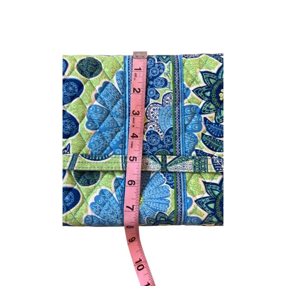 Vera Bradley Petal Paisley Travel Organizer Excellent‎ Condition